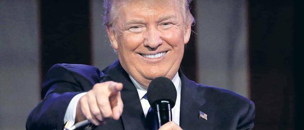 Donald Trump im Vorwahlkampf.