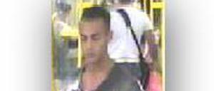 Der erste Tatverdächtige.