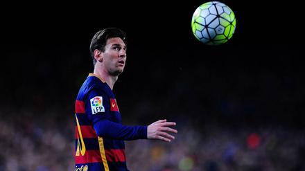 Den Laureus im Blick. Lionel Messi ist für den Sportoscar nominiert.