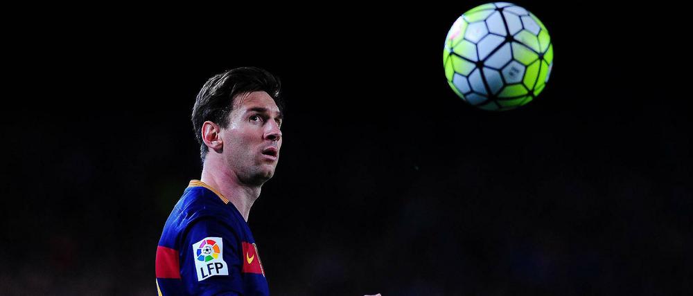 Den Laureus im Blick. Lionel Messi ist für den Sportoscar nominiert.