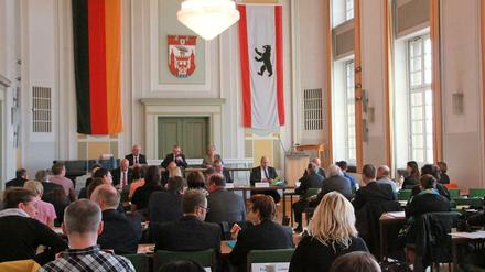 Die Generationen-BVV tagte im Bürger- statt im BVV-Saal des Rathauses.