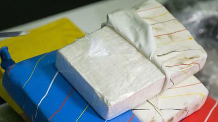 Gepresstes Kokain.