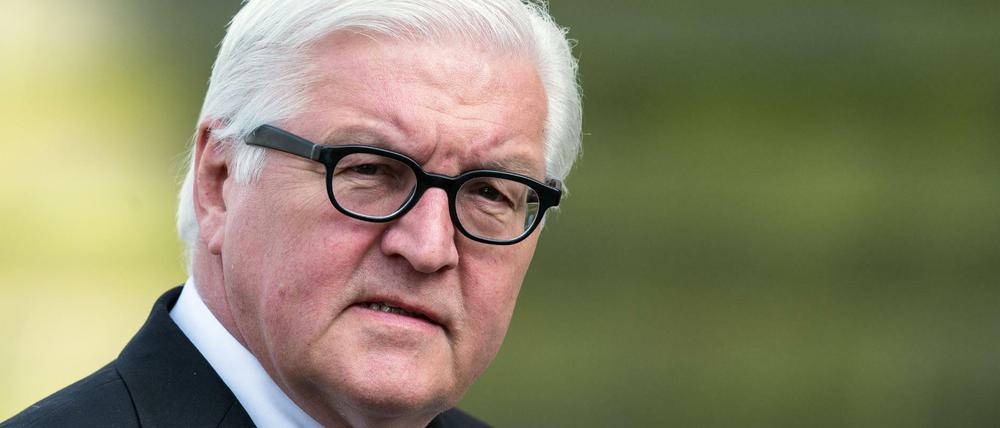 Außenminister Frank-Walter Steinmeier