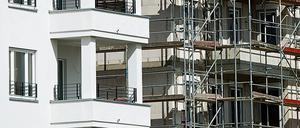 Weil Eigentumswohnungen begehrt sind, wird kräftig gebaut. 