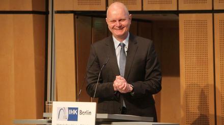 Olaf Koch bei der IHK