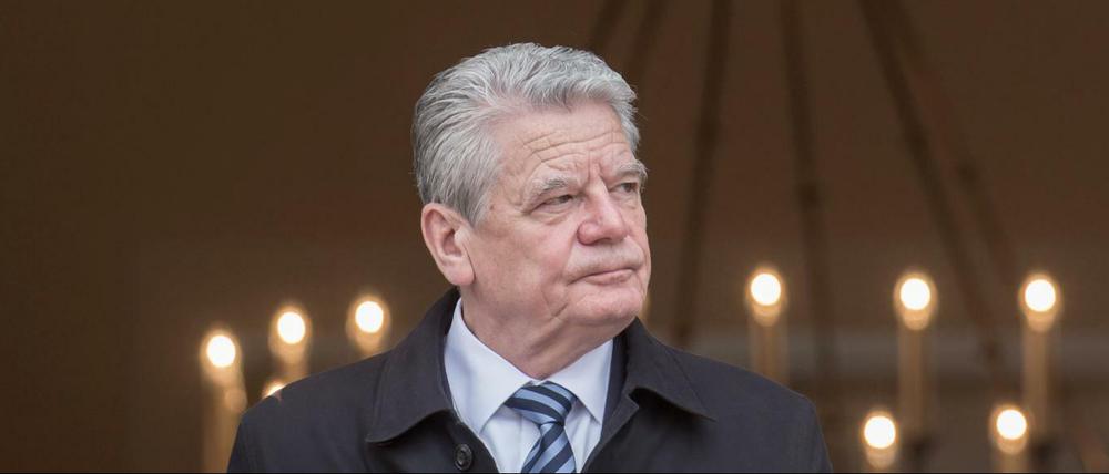 Bundespräsident Joachim Gauck.