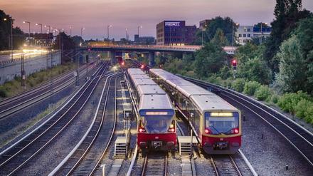 Nicht mehr die Endstation: Beim Bahnhof Westend geht's wieder weiter.