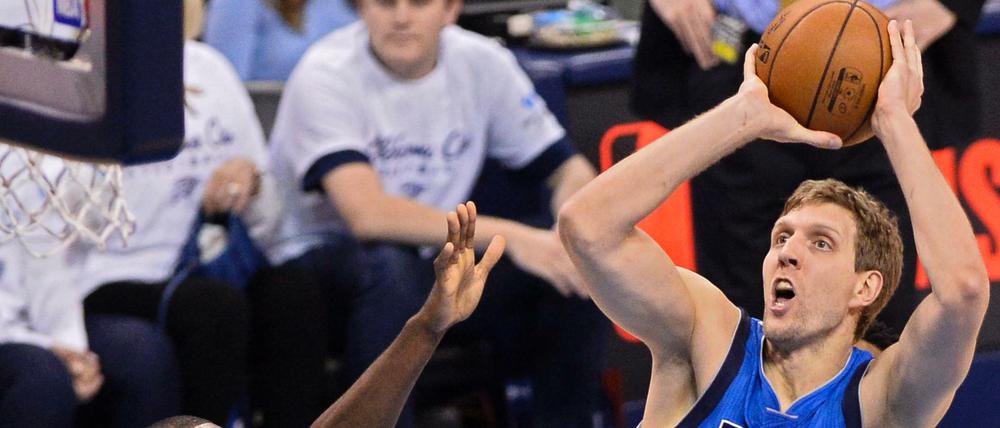 Dirk Nowitzki ist angeschlagen.