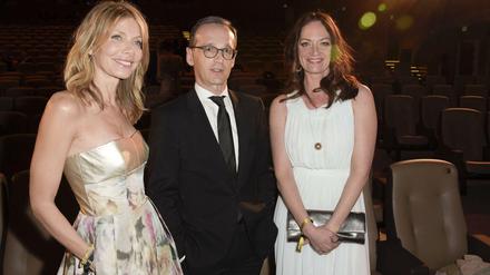 Ursula Karven, Heiko Maas und Natalia Wörner bei der Verleihung des Deutschen Schauspielerpreises 2015 im Zoo Palast. 