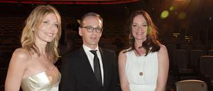 Ursula Karven, Heiko Maas und Natalia Wörner bei der Verleihung des Deutschen Schauspielerpreises 2015 im Zoo Palast.