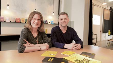 Lebenskünstler: Dörte Ilsabe Dennemann und Thomas Biller, Gründer der "The School of Life Berlin".