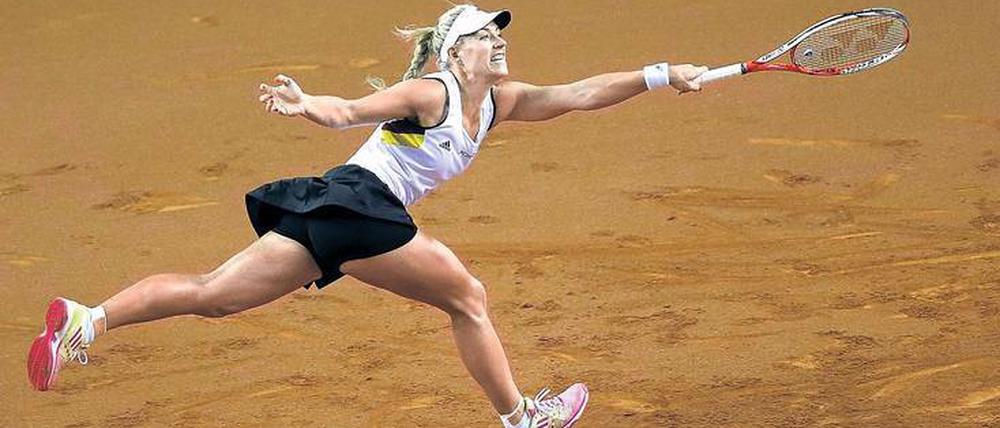 Angelique Kerber, 28, spielt seit 2003 auf der Tennis-Profitour. Im Januar gewann sie bei den Australian Open als erste Deutsche seit Steffi Graf 1999 ein Grand-Slam-Turnier.