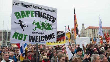 Wo Pegida demonstriert, ist die Pressefreiheit in Gefahr.