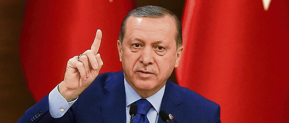 Über das Sexualleben des türkischen Präsidenten wird derzeit viel spekuliert.
