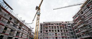 Neubaukomplex in Berlin.