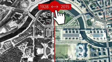 Mit einer interaktiven Karte können Sie sich selbst auf Zeitreise durch Berlin begeben - klicken Sie dafür einfach auf diesen Link: 1928.tagesspiegel.de