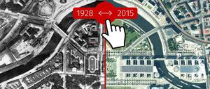 Mit einer interaktiven Karte können Sie sich selbst auf Zeitreise durch Berlin begeben - klicken Sie dafür einfach auf diesen Link: 1928.tagesspiegel.de