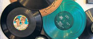 Relikte. Schellackplatten lassen sich heute nicht mehr herstellen. Das Wissen um die exakte chemische Formel ist verloren gegangen.