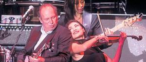Komponist Hans Zimmer und Violinistin Ann Marie Simpson.