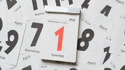 In diesem Jahr fällt der 1. Mai auf einen Sonntag. 