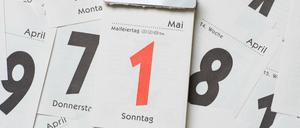 In diesem Jahr fällt der 1. Mai auf einen Sonntag. 