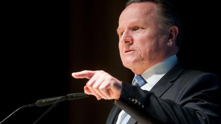 Der Vorsitzende der Berliner Alternative für Deutschland (AfD), Georg Pazderski, auf der Landeswahlversammlung der Partei.