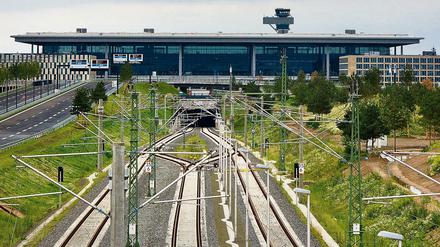 Der Bahnhof ist fertig. Fast.