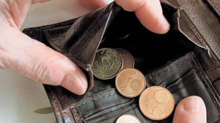 Reicht nicht. Wer nicht vorsorgt, setzt sich dem Risiko der Armut aus. 