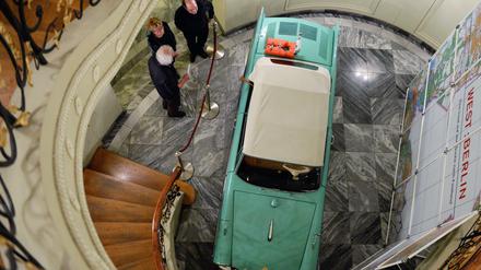 Erfolgsschau. Blick in die Ausstellung «West-Berlin. Eine Insel auf der Suche nach Festland», die im November 2014 im Ephraim-Palais eröffnet wurde und bis Juni 2015 zu sehen war. 