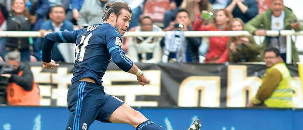Stabile Seitenlage. Gareth Bale soll im Halbfinale gegen Manchester City den Unterschied für Real Madrid ausmachen.