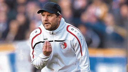 Launisch by Nature. Steffen Baumgart ist ein temperamentvoller Coach.