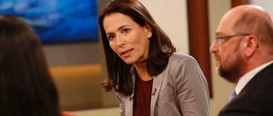 Anne Will beim TV-Talk am Sonntagabend.