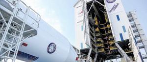 Eine russische Sojus-Rakete mit drei Satelliten an Bord ist vom neuen Weltraumbahnhof Wostotschny gestartet. 