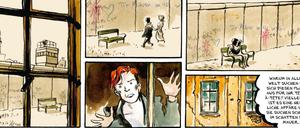 Mythos an der Mauer: Eine Szene mit David Bowie.