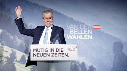 Der frühere Grünen-Parteichef Alexander van der Bellen führt in den Umfragen.