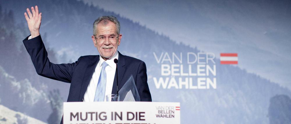 Der frühere Grünen-Parteichef Alexander van der Bellen führt in den Umfragen.