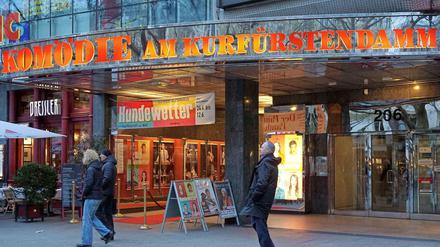 Die Zukunft der Komödie und des Theaters am Kurfürstendamm bleibt ungewiss. 