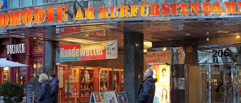 Die Zukunft der Komödie und des Theaters am Kurfürstendamm bleibt ungewiss.