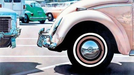 Ein VW-Käfer, 1971 gemalt von Don Eddy.