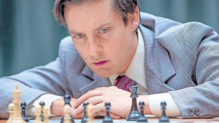 Tobey Maguire als Bobby Fischer.