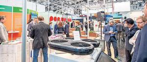 Auf der Hannover Messe präsentieren sich Berliner Firmen. 