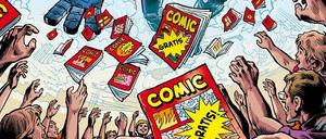 Alles Gute kommt von oben: Das Poster zum diesjährigen Gratis-Comic-Tag.