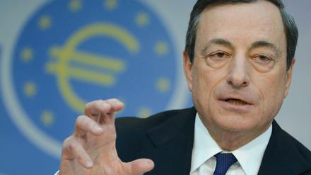 Mario Draghi, Präsident der Europäischen Zentralbank (EZB).