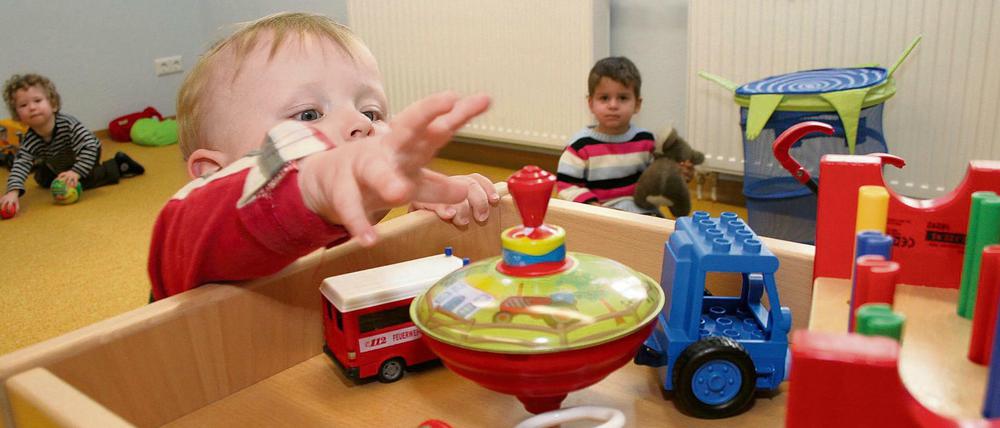 Ab September 2016 werden schrittweise die Kita-Gebühren von Kindern bis zu drei Jahren wegfallen.