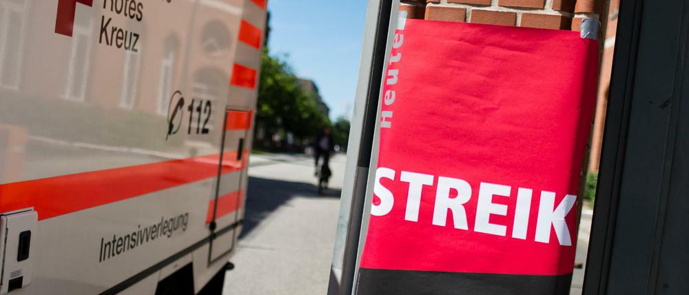 Im Tarifstreit des öffentlichen Diensts gibt es Warnstreiks in Berlin.