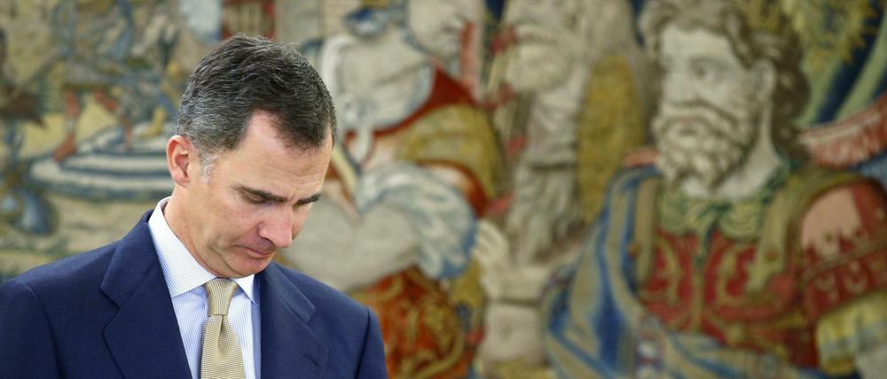 Der spanische Könige Felipe VI hatte versucht, ein mehrheitsfähiges Kabinett zusammenzuschweißen - nun warf er das Handtuch.  