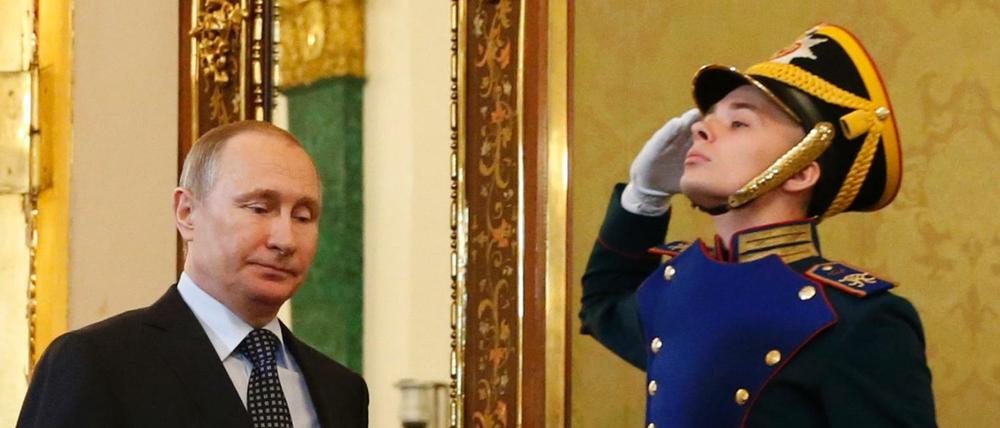Russlands Präsident Wladimir Putin am 26. April 2016.