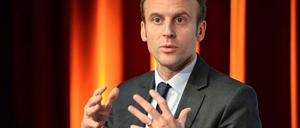 Frankreichs Wirtschaftsminister Emmanuel Macron.