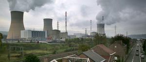 Umstritten. Das Atomkraftwerk Tihange bei Huy in Belgien. 