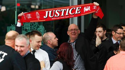Sieg vor Gericht. Für die Hinterbliebenen der Hillsborough-Opfer ist das Urteil eine späte Genugtuung. 